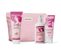 ENERGIE FRUIT - Coffret Cadeaux Curl Routine Cheveux Frisés à Crépus - Nutrition Intense - Trio Shampoing, Masque Nourrissant & Lait Coiffant - Définition & Anti-Frizz - Trousse Offerte