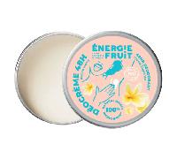 ENERGIE FRUIT Déocrème - Déodorant Crème 100% Naturel - Douceur et Efficacité 24h - Parfum Monoï - Sans Alcool - BIO certifié par ECOCERT - Fabriqué en France - Pot de 45g