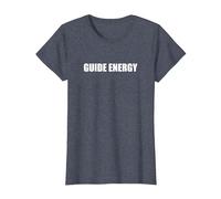 Énergie Guide T-Shirt, Femme, Bleu Chiné, L