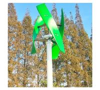 Énergie Mini Éolienne À Axe Vertical 400w 600w 1kw 12v 24v 48v 96v Moulin À Vent Générateur D'énergie Éolienne(Green,TURBINE ONLY_24V_300W)