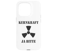 Énergie nu ire Oui Please Pro Nuclear Energy Support Coque pour iPhone 15 Pro