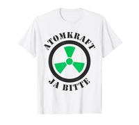 Énergie nu ire Oui Please Pro Nuclear Energy Support T-Shirt Graphique avec Valeur