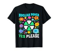 Énergie nu ire Oui, s'il Vous plaît, énergie Propre, Floral T-Shirt Graphique avec Valeur