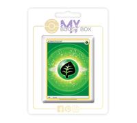 Énergie Plante de Base 152/159 Full Art - Myboost X Epée et Bouclier 12.5 Zénith Suprême - Coffret de 10 Cartes Pokémon Françaises