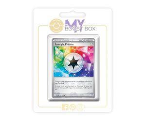 Énergie Prisme 086/086 Énergie Reverse Version Poké Ball- Myboost X Écarlate et Violet 10.5 Foudre Noire - Coffret de 10 Cartes Pokémon Françaises