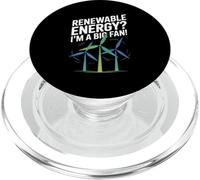 Énergie renouvelable : Je suis Un Grand Fan, défenseur de l'écologie PopSockets PopGrip pour MagSafe