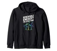 Énergie renouvelable : Je suis Un Grand Fan, défenseur de l'écologie Sweat à Capuche