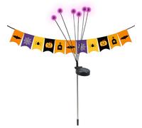 Énergie Solaire - 3,94 x 3,94 x 27,56 Yeux | Lumières Extérieur Énergie Solaire | Décorations Halloween Avec Yeux Effrayants | Lumières De Jardin Pour Chemins, Parterres de fleurs, Cour