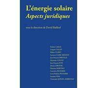 Energie solaire-Aspects juridiques