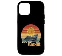 Énergie Solaire énergie renouvelable Blockchain Future Bitcoin Coque pour iPhone 12/12 Pro
