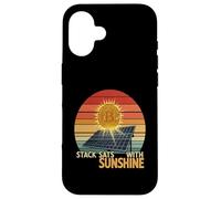 Énergie Solaire énergie renouvelable Blockchain Future Bitcoin Coque pour iPhone 16