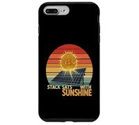 Énergie Solaire énergie renouvelable Blockchain Future Bitcoin Coque pour iPhone 7 Plus/8 Plus