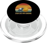 Énergie Solaire énergie renouvelable Blockchain Future Bitcoin PopSockets PopGrip pour MagSafe