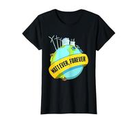 Énergies Renouvelables T-Shirt, Femme, Noir, XL