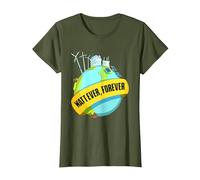 Énergies Renouvelables T-Shirt, Femme, Olive, L