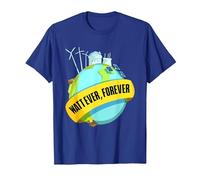 Énergies Renouvelables T-Shirt, Homme, Bleu Royal, M