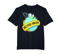 Énergies Renouvelables T-Shirt, Homme Grandes Tailles, Noir, 6X Tall