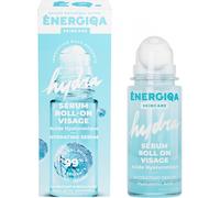 Sérum Visage Hydratant Acide Hyaluronique - Repulpant, Lissant, Anti-Âge - 99% d’Origine Naturelle - Soin Concentré Tous Types de Peaux - Roll On 30 ml - Energiqa