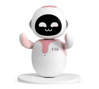 ENERGIZE LAB Eilik Rose - Robot de Compagnie pour Les Enfants et Les Adultes : Votre Partenaire Interactif avec des Mises À Jour Constantes, Débordant d’émotions, Un pour Garçons et Filles