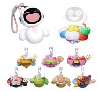 Energize Lab Eiliko Coral Pink + Mystery Swappable Themed Bodies - Votre Petit Robot à Breloques AI Qui complète n'importe Quelle Tenue du Jour, Jouets électroniques Amusants pour Les Couples et Les