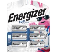 Energizer 123 Piles au Lithium (Lot de 6), Piles Photo 3 V