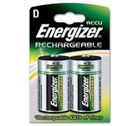 2 Piles Rechargeables D / HR20 2500mAh Energizer Power Plus