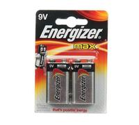 ENERGIZER 2 Piles Max - 9V - 6LR61