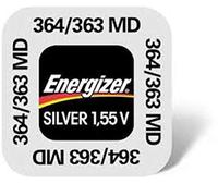Energizer Pile bouton SR621SW (364/363) pour montres – oxyde d'argent 2,2 x 6,8 mm