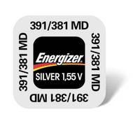 Energizer Pile bouton 391/381, Oxyde d'argent 1,55 V pour montres, Blister 1 pile