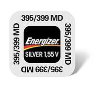Energizer Piles boutons 395-399 SR927SW/SR927W - Sans mercure oxyde d'argent - Lot de 10 pour montre