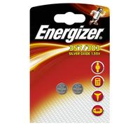 Energizer - 635995 - 2 Piles pour Montre Oxyde d'Argent 357/303 - 1,55 V - Lot de 2