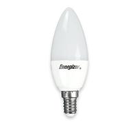 Energizer 8845 LED Bougie Lampe E14 3,4W translucide en Chaud Blanc, 3 W