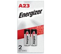 Energizer Piles A23 alcalines 12 V cylindriques noir et argent - Pack de 2