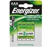 Energizer Piles rechargeables AAA (HR03) Universal 500 mAh Pack de 4
