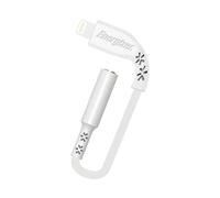 Energizer - Adaptateur Audio Aux Femelle Jack 3.5mm vers Lightning pour Produits Apple Version Hors Europe - Garantie à Vie