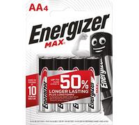 Energizer Alcaline AA LR6 1,5 V Max (x4)
