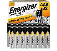 Energizer Alkaline Power - Piles AAA (Lot de 16) - Alcaline 1,5V - Énergie Longue durée - Idéales pour Les appareils du Quotidien - Emballage 100% Recyclable - Conservation 7 Ans [Exclusivité Amazon]