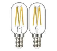Energizer Ampoules LED à filament pour hotte - 400 lm, 3,8 W E14 (SES) - Lot de 2 | Efficacité énergétique et durable