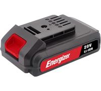 Energizer - Batterie 20V 2Ah Lithium-ION - Recharge Rapide 60 Min - Compatible Tous Outils Energizer - Compacte, Légère et Sécurisée - Protection Anti-surchauffe
