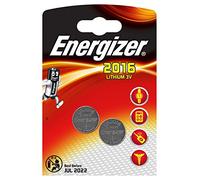 Energizer - Batterie, non rechargeables au lithium et dioxyde de manganèse, 90 mAh, 3 V, 2016, contact pression, 20 mm