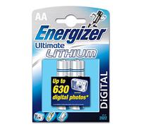 ENERGIZER Blister de 2 Piles Ultimate Lithium L91 AA Mignon LR6