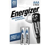 Energizer Ultimate FR03 Pile LR3 (AAA) lithium 1250 mAh 1.5 V 2 pc(s)