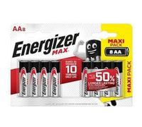 Energizer Piles alcalines ENR Max E91 AA (LR6) – Blister de 8