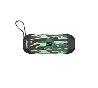 Energizer BTS-104 Haut-Parleur Bluetooth Portable avec Banque d'alimentation, Microphone pour appels Mains Libres, Mode FM, Compatible avec Smartphones/tablettes et appareils MP3, Militaire