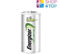 Energizer Recharge Power Plus - Pile C Rechargeable (Lot de 2) - 2500 mAH NiMH - Emballage 100% Recyclable et sans Plastique