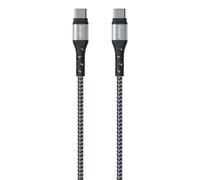 Energizer C521CKSL câble USB 2 m USB C Noir, Argent