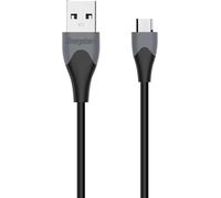 ENERGIZER - Câble Micro-USB 1,2 m - Câble Chargeur Rapide (2,4 A/480 Mbps) - Pour Téléphones et Tablettes - Noir