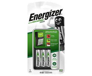 Energizer Chargeur ENGCOMPAC pour Piles Rechargeables