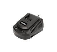 Energizer - Chargeur Rapide 220-240V 2.2A - Compatible Batteries Lithium 20V 2Ah & 4Ah - Compact et Intelligent - Indicateur LED - Sécurité Surcharge - 220-240V