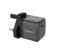 Energizer Chargeur UK Rapide 30W USB-C, GaN Tech, Power Delivery pour iPhone 15, 14, Galaxy S24, S23, iPad, Pixel, Galaxy Tab, Z Fold, etc